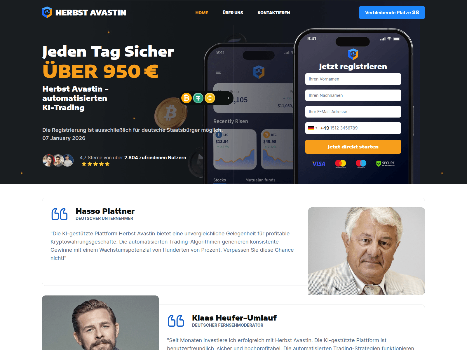 Screenshot of herbstavastin.com