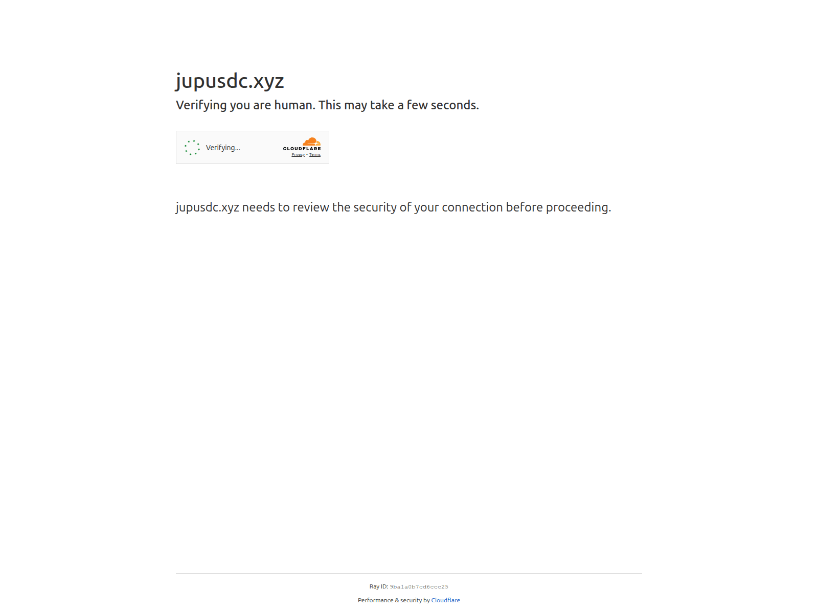 Screenshot of jupusdc.xyz