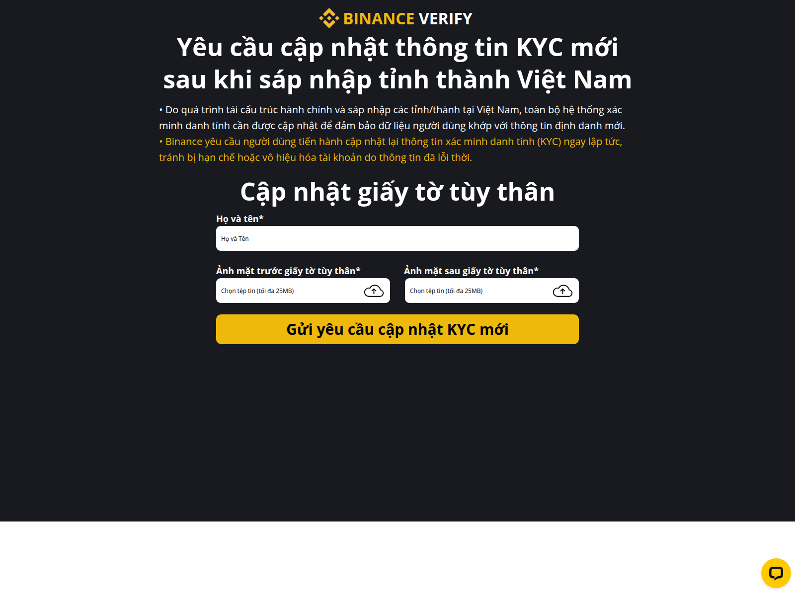 Screenshot of binanceguidance.com