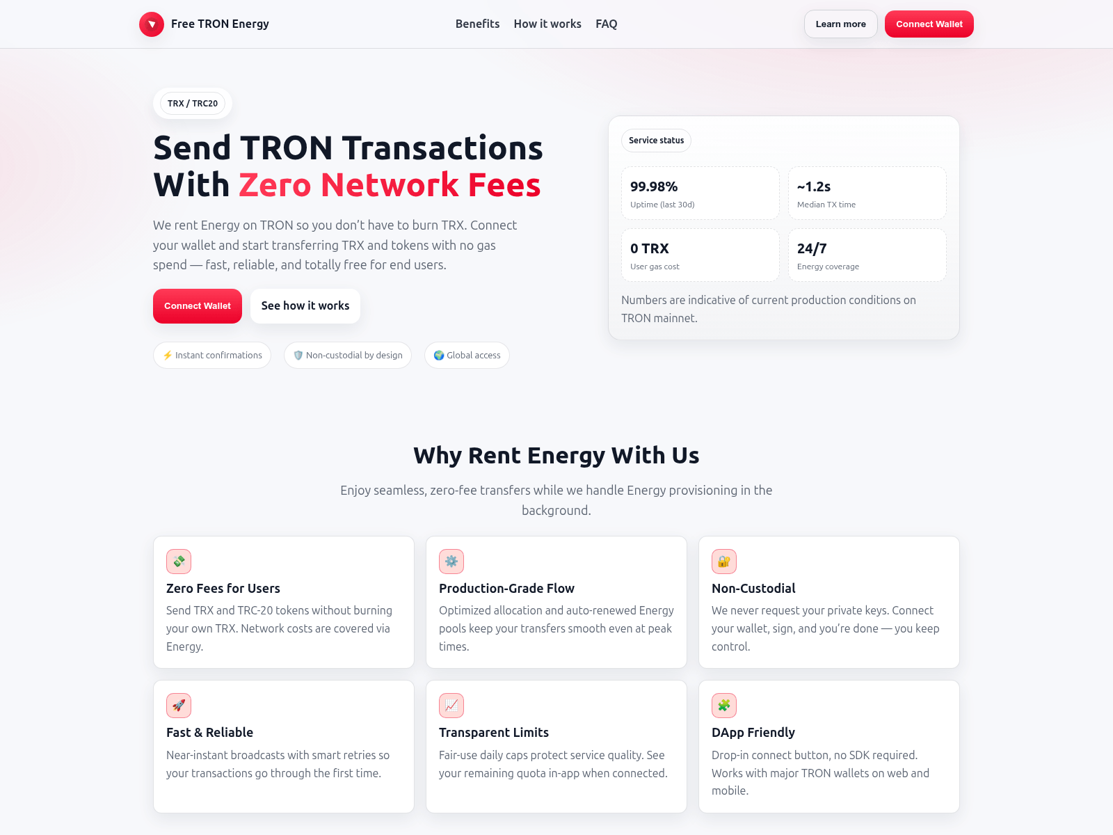 Screenshot of tronfreeenergyvalidate.live