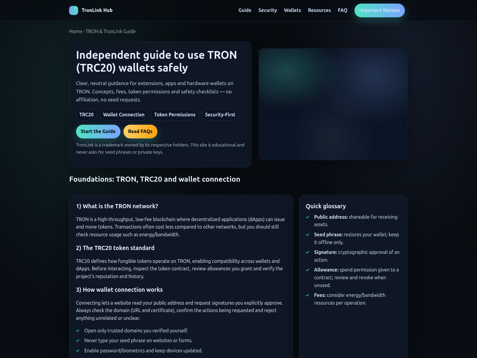 Screenshot of tronlinkhub.com.solucoesmeucartoes.com
