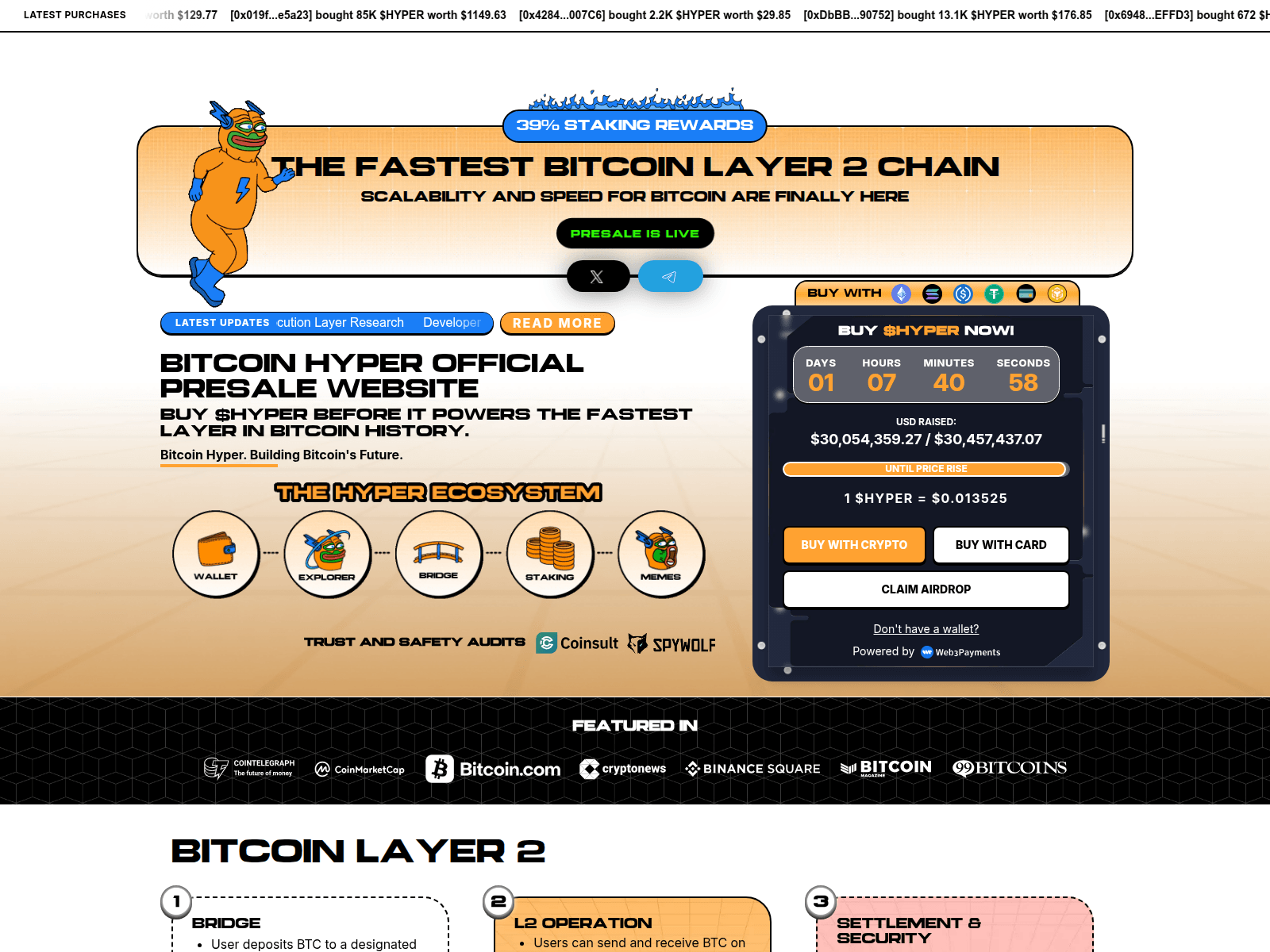 Screenshot of bitcoin-hyper.xyz