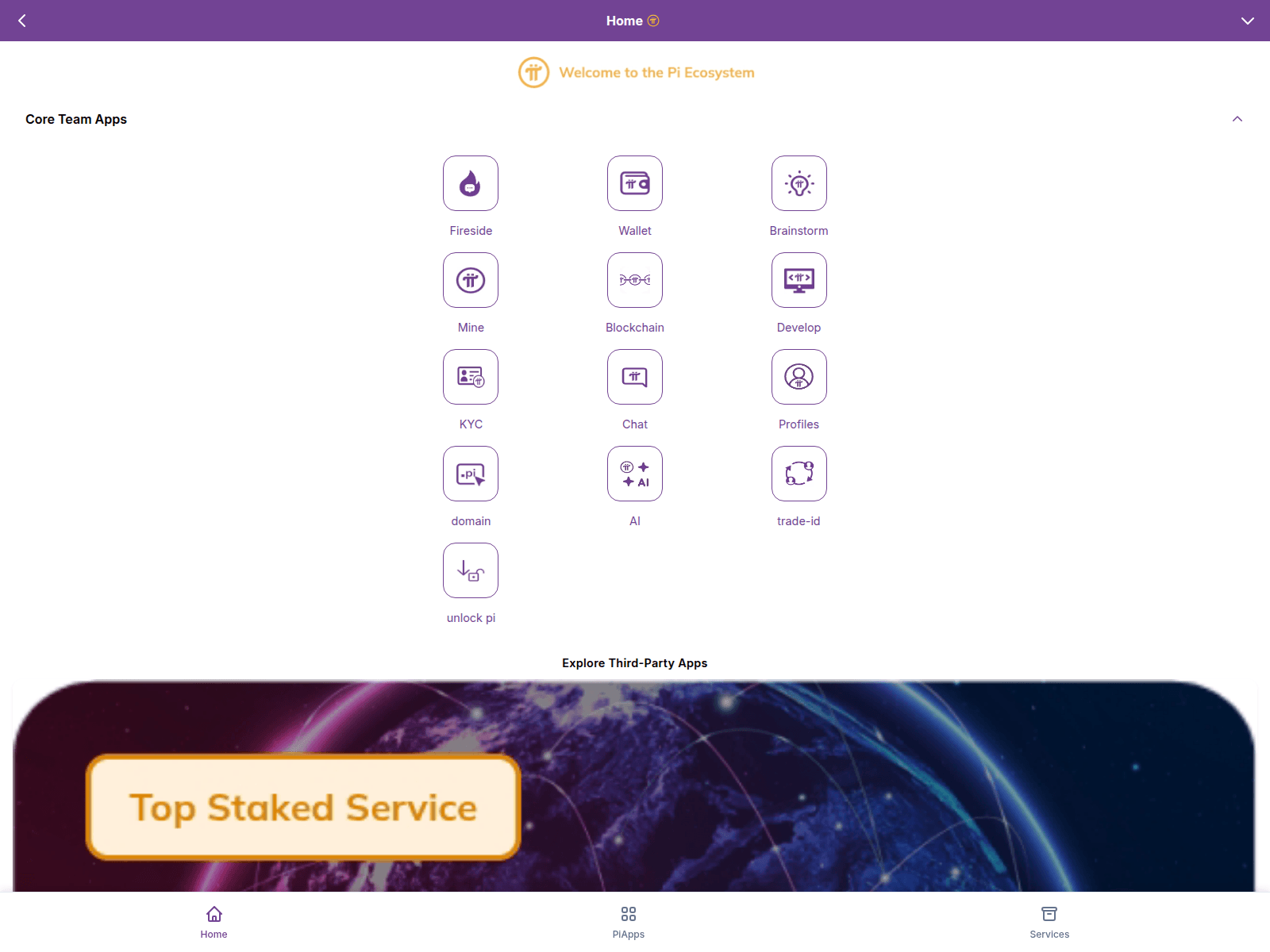 Screenshot of tradeservice.help/home