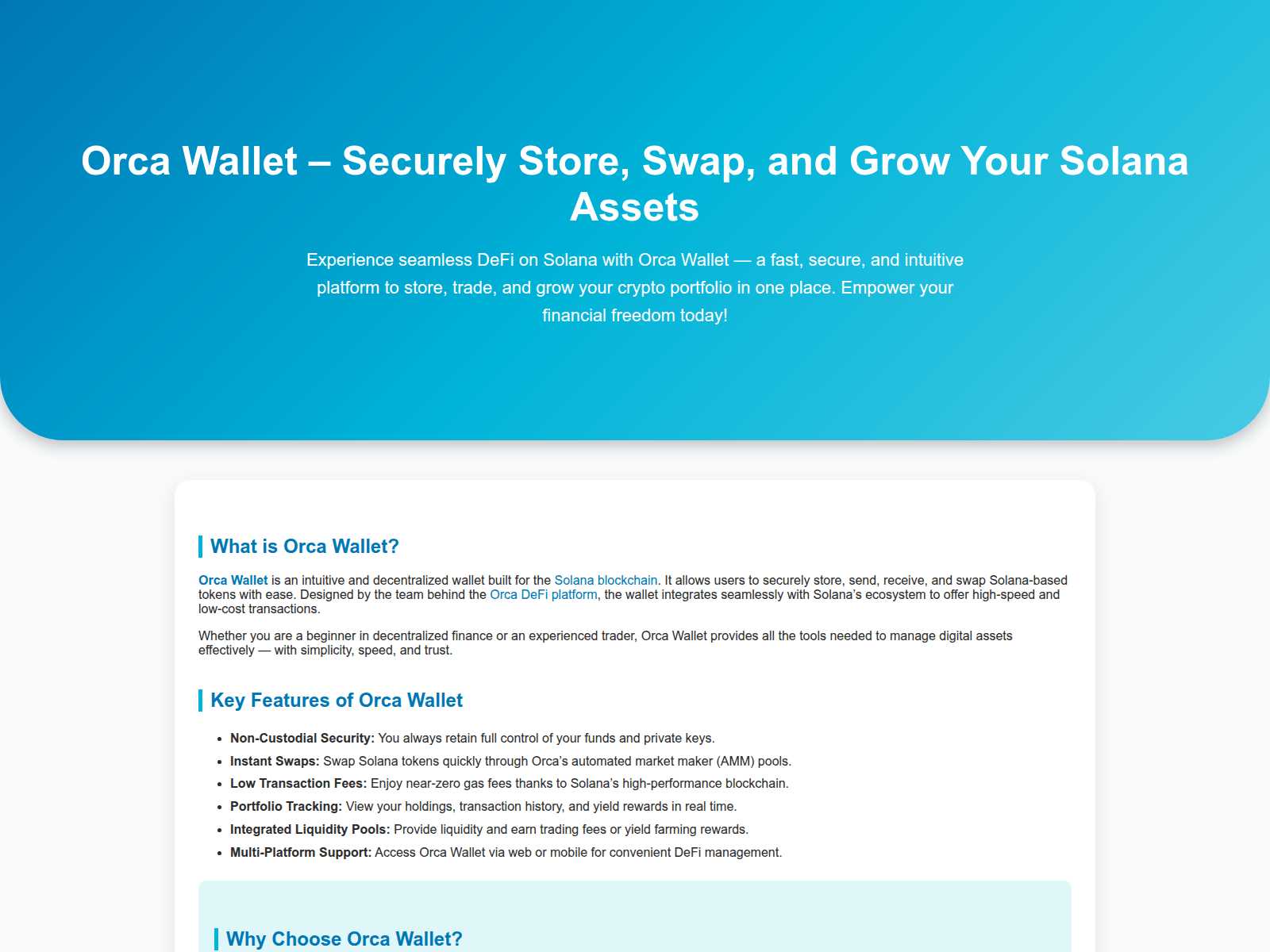 Screenshot of indirecting-orca-wallet-en.pages.dev