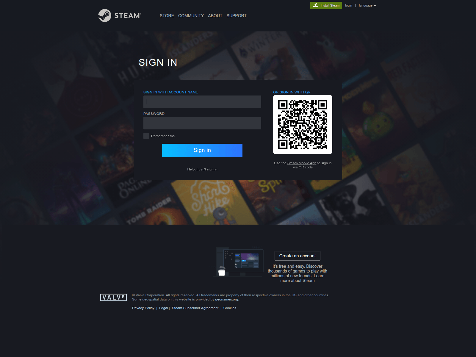 Screenshot of login.workshopvotebrowse.com/openid/login/openidmodecheckid_setup_http3a2fspecsopenid2fauth2f20openid/nssreg=http3a2fopenidnet3fextensions1openi=optional