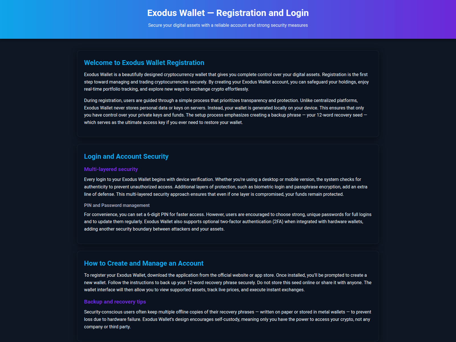 Screenshot of wallet-exodus-us.pages.dev