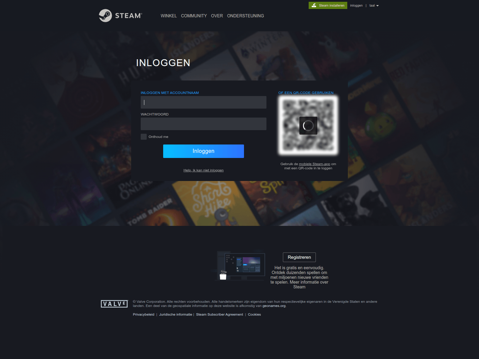 Screenshot of login.workshopvotesbrowse.com