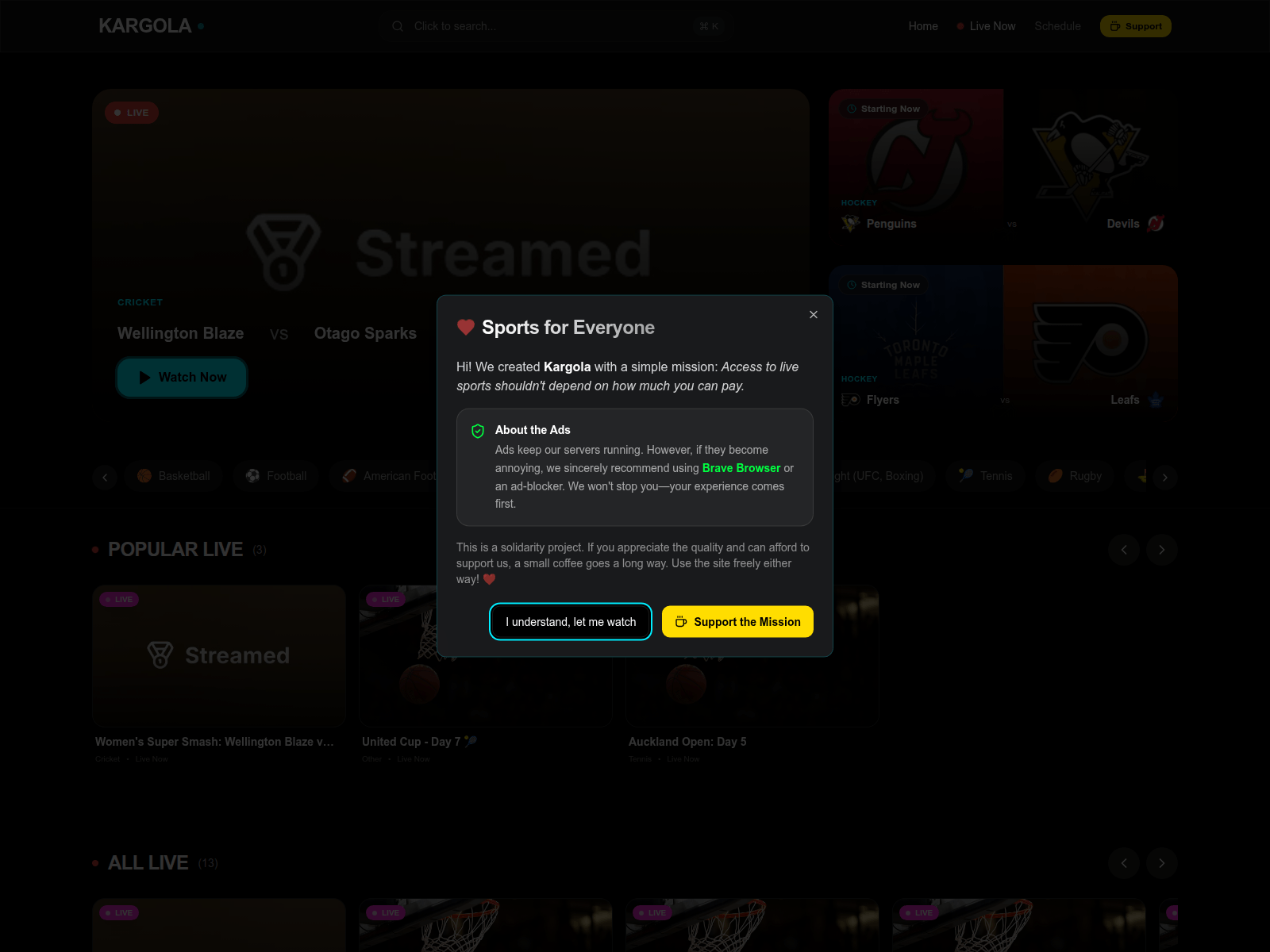 Screenshot of kargola.me