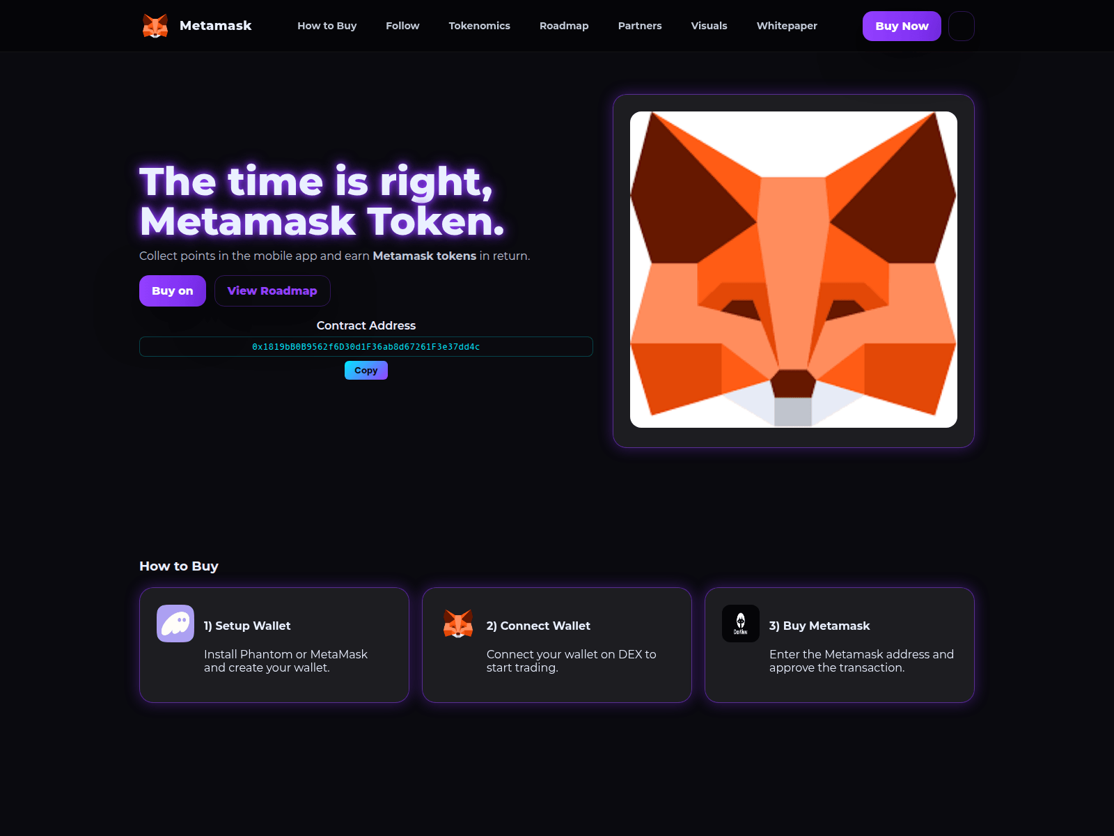 Screenshot of metamusk.xyz