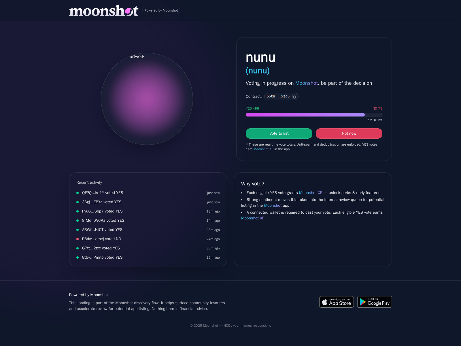 Screenshot of vote.moonsshtot.xyz