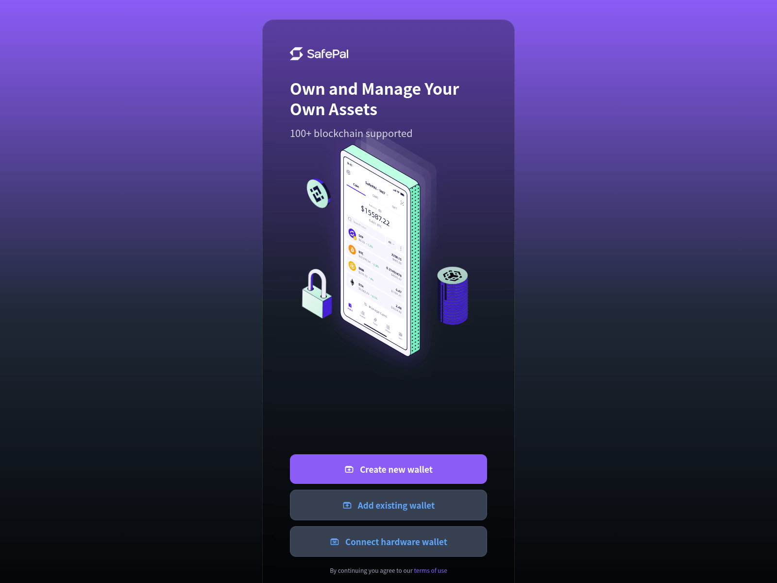 Screenshot of safepalsecured.com
