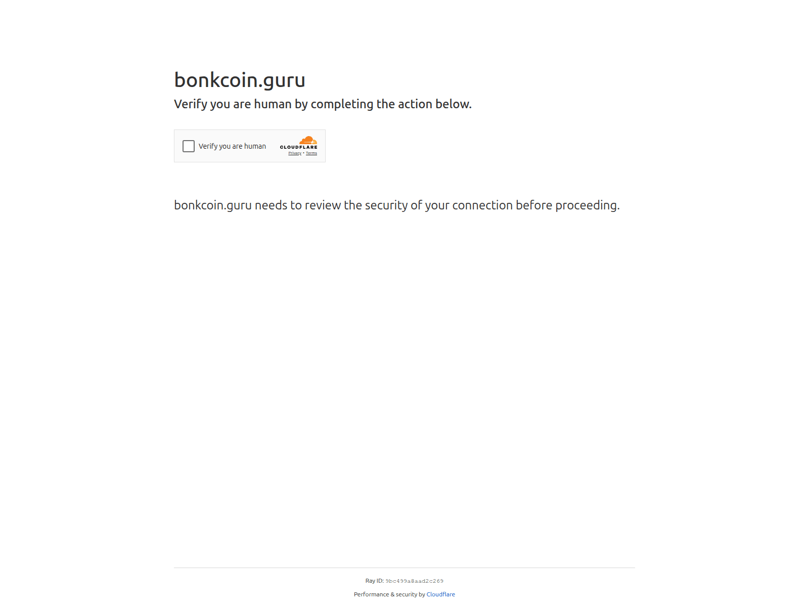 Screenshot of bonkcoin.guru