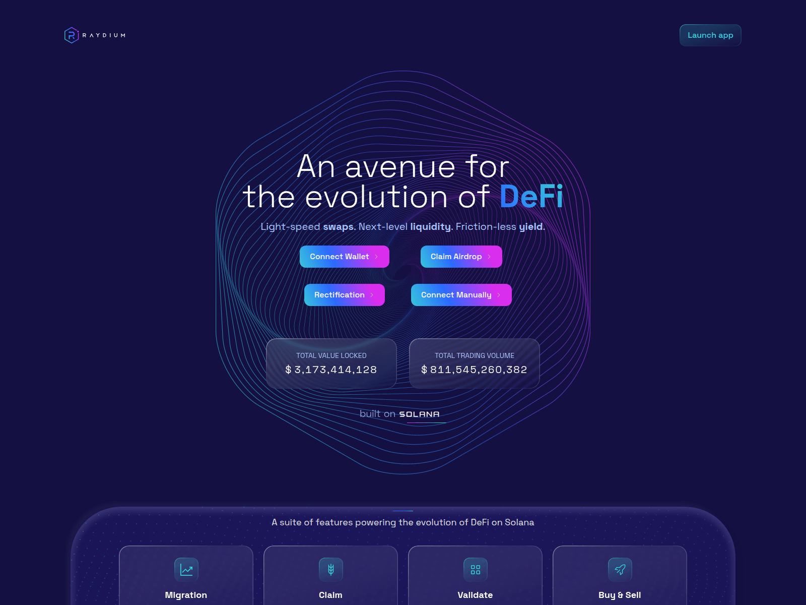 Screenshot of raynetworkreward.xyz