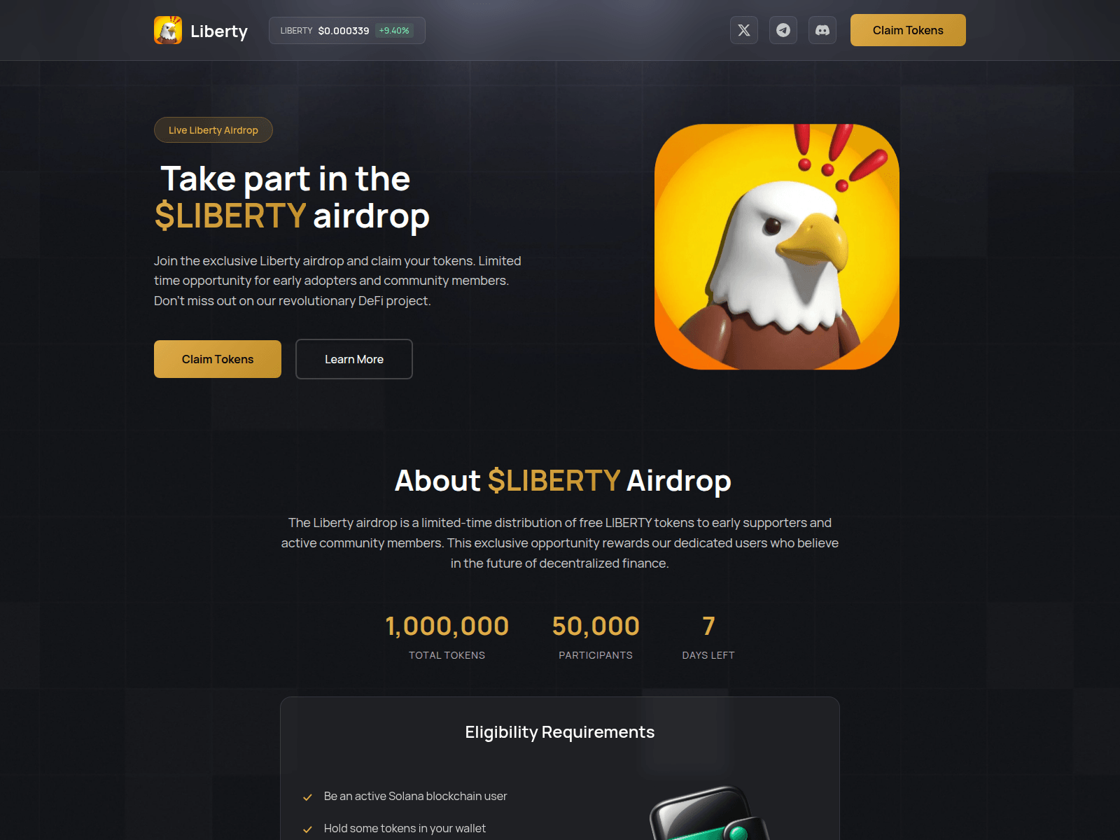 Screenshot of register-liberty.live