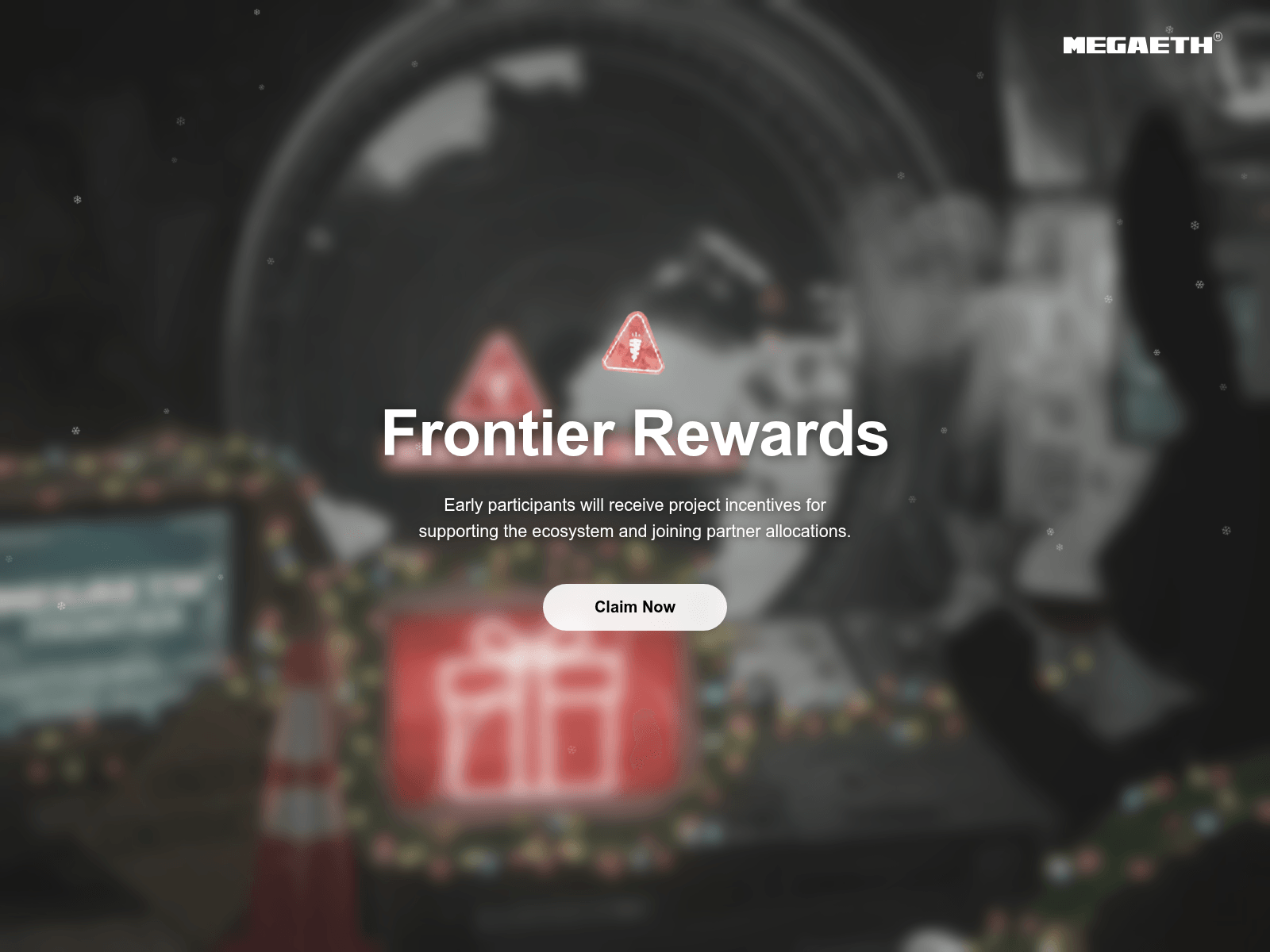 Screenshot of megaeth-frontiergate.com
