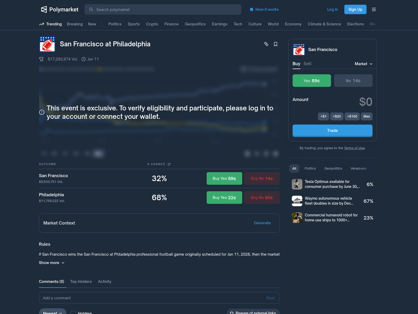 Screenshot of poylimarket.com