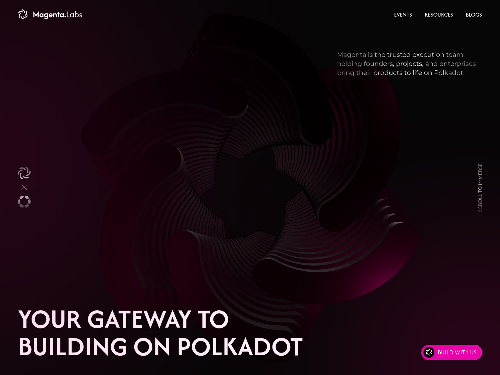 Screenshot of magenta-lab.webflow.io