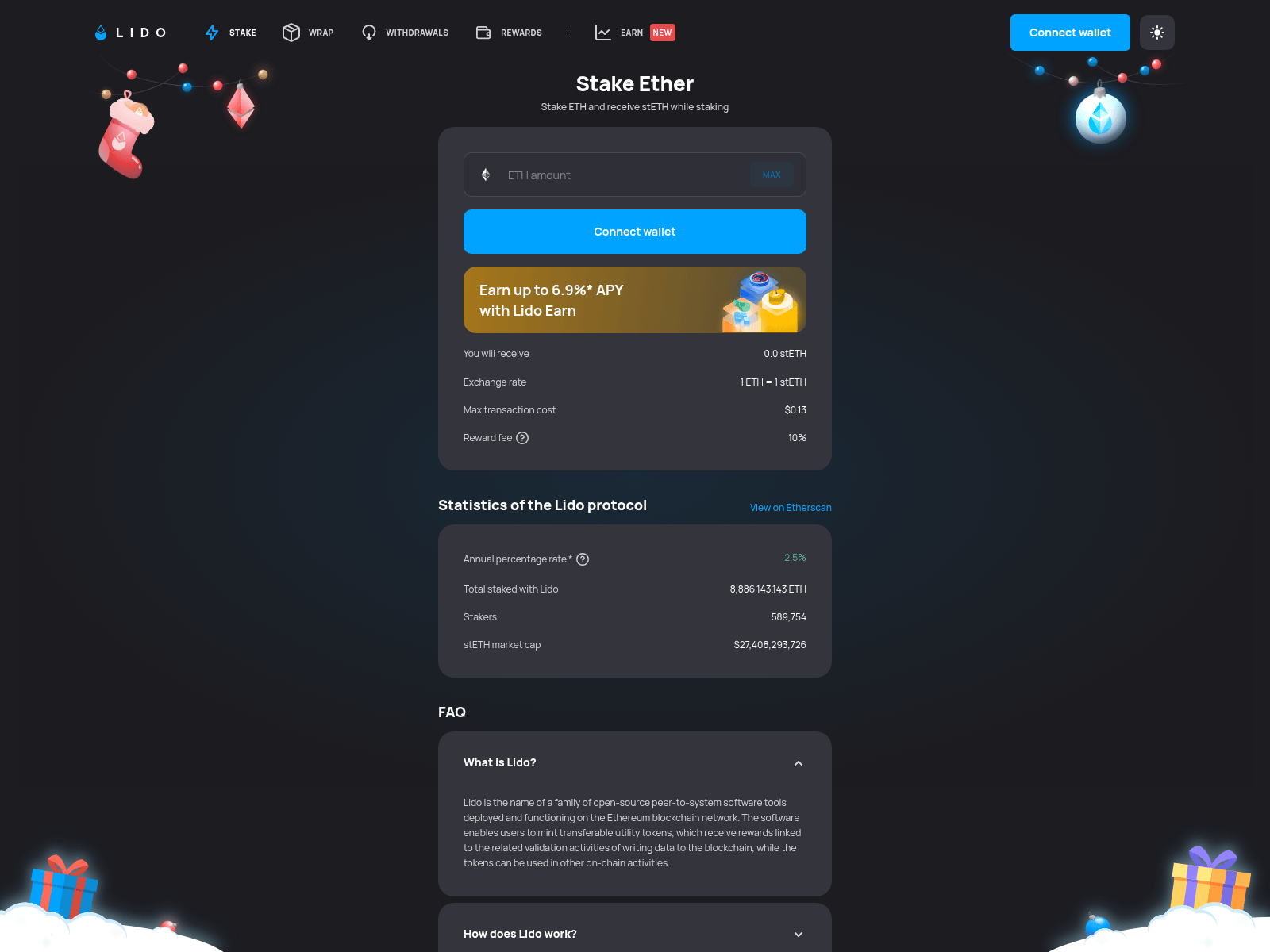 Screenshot of lidoo.xyz