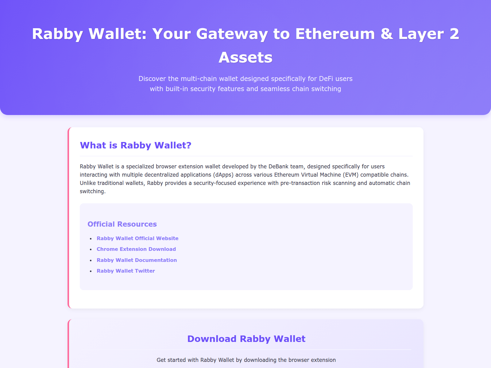 Screenshot of download-rabby-wallet-free.pages.dev