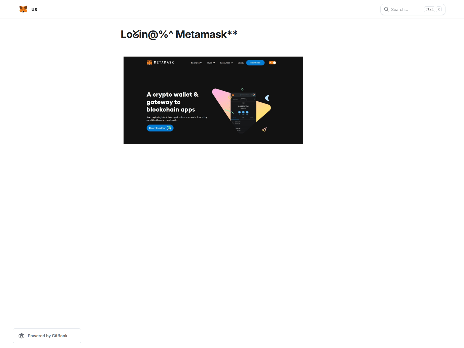 Screenshot of metemesklogen.gitbook.io
