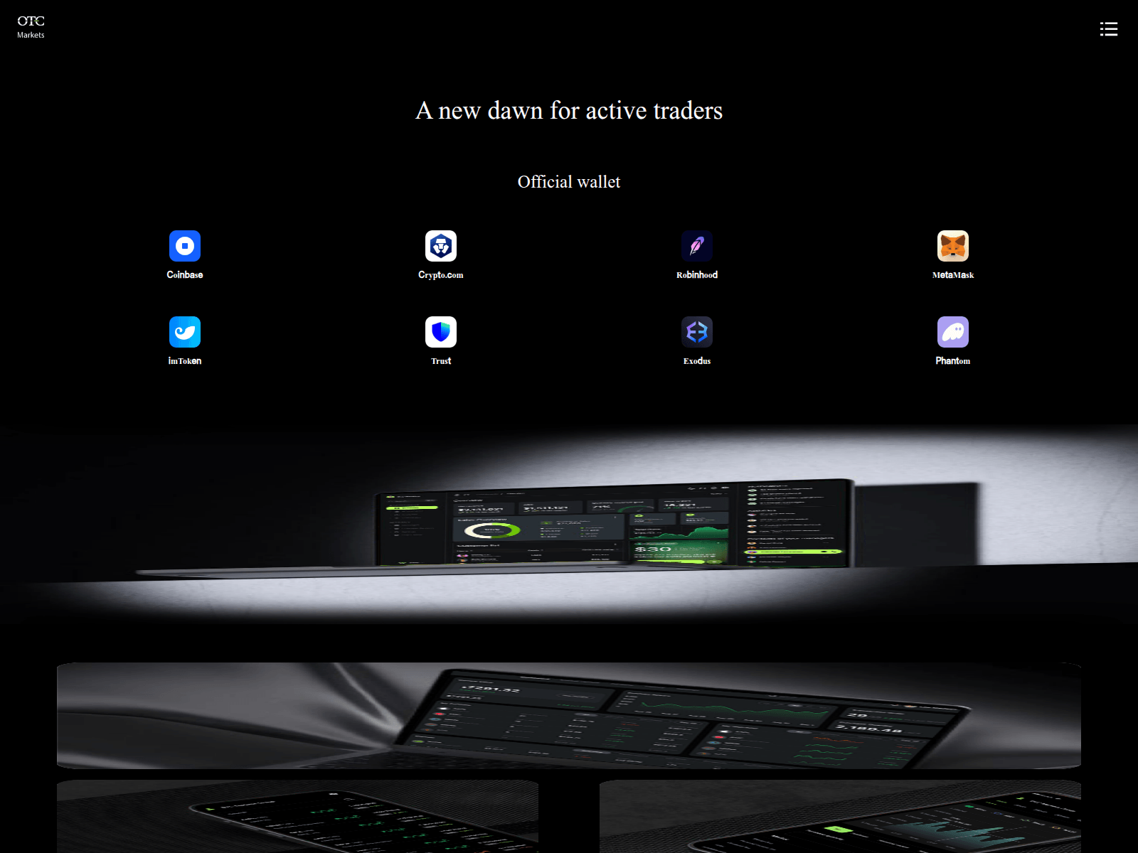 Forensic screenshot of tradecenter.cc