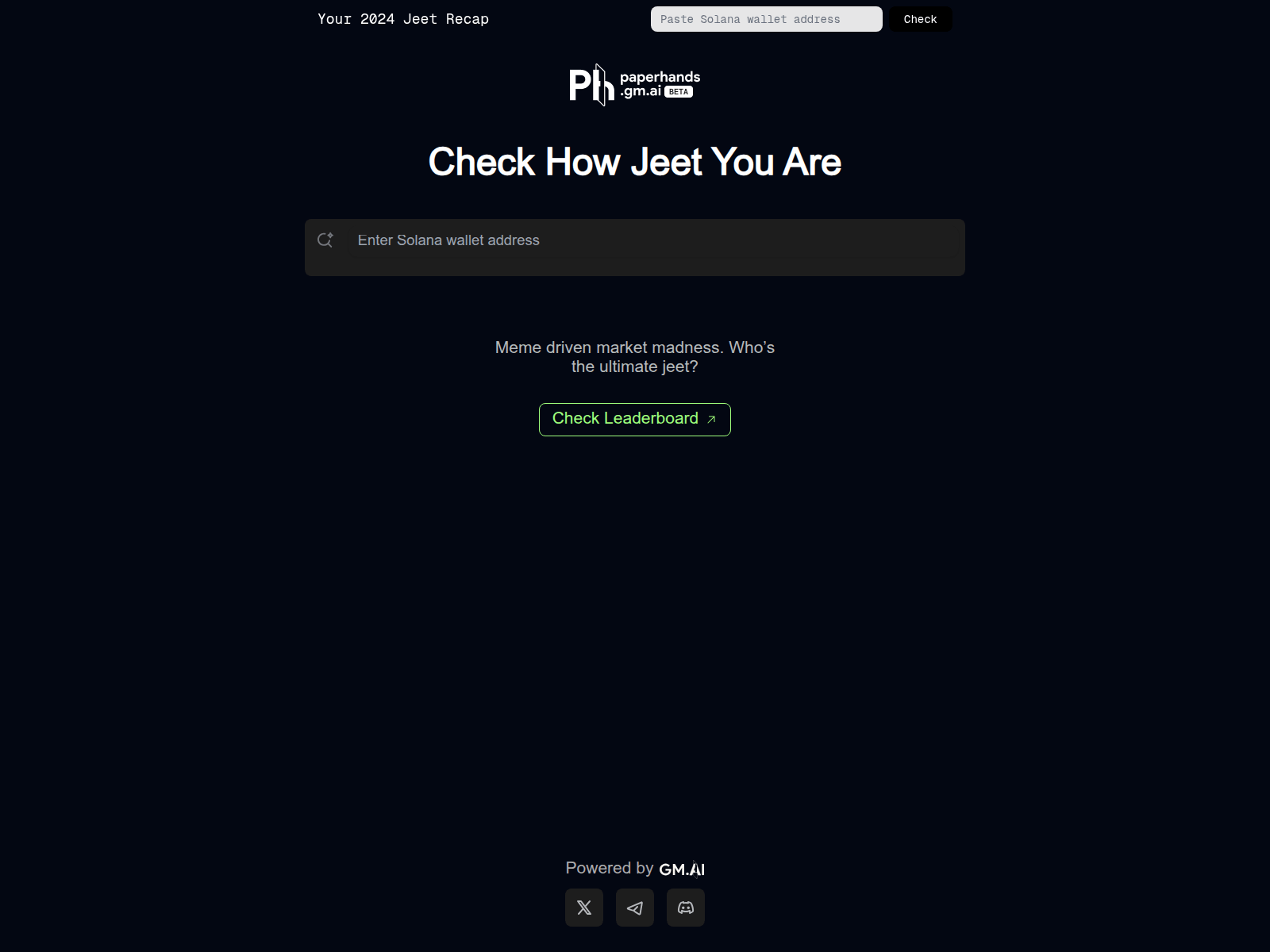 Screenshot of paperhands.pro