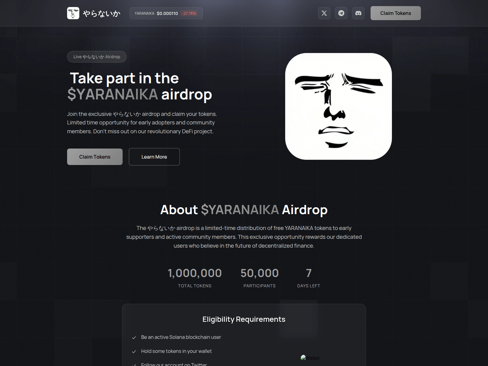 Screenshot of register-yaranaika.live