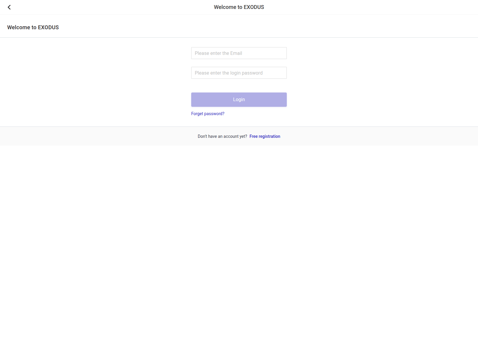 Screenshot of exodusyr.com