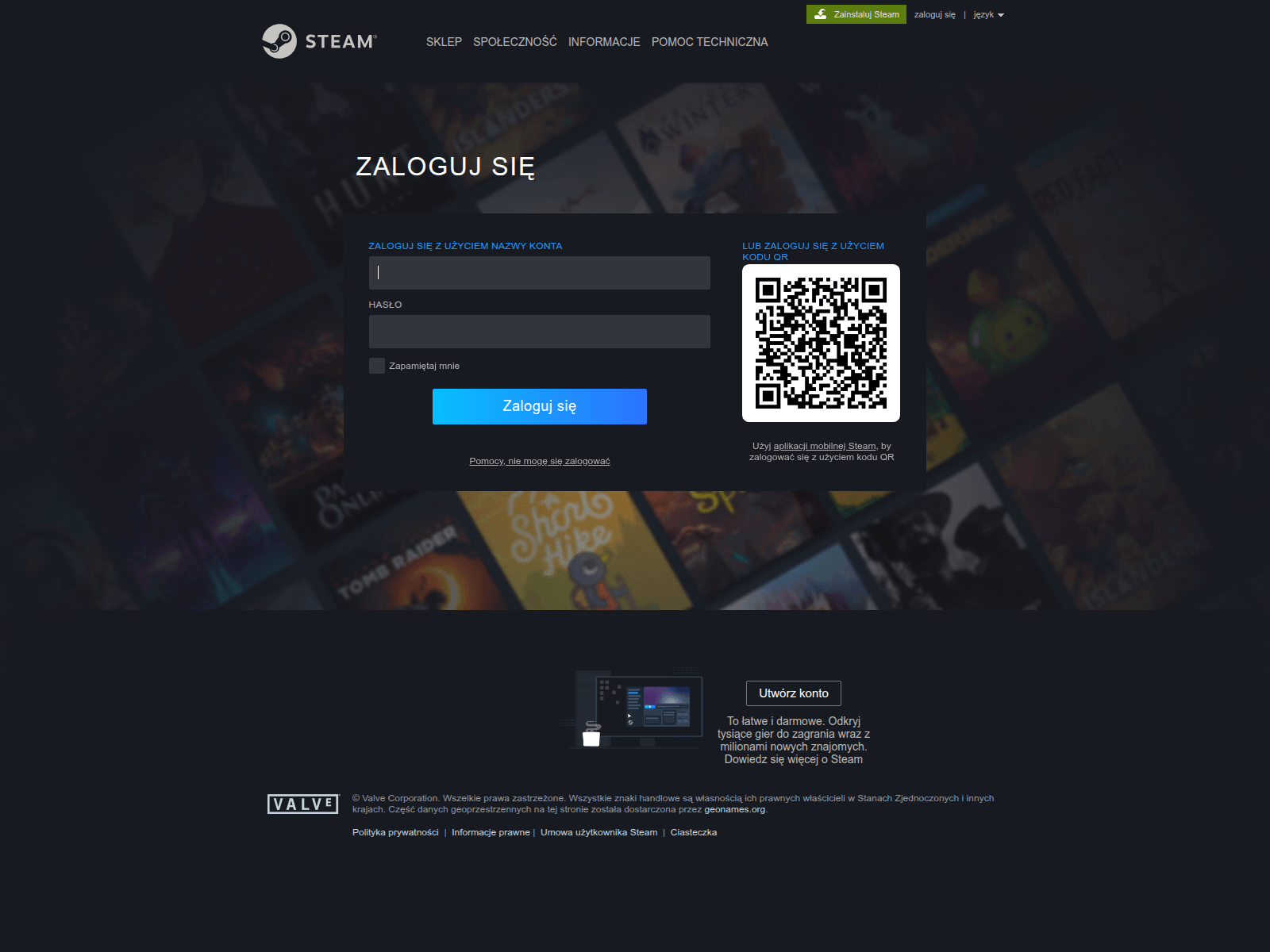 Screenshot of login.workshopskingallery.com
