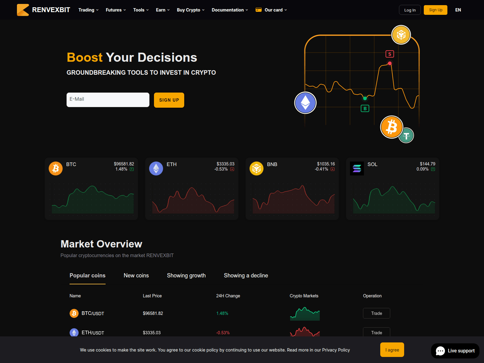Forensic screenshot of renvexbit.com