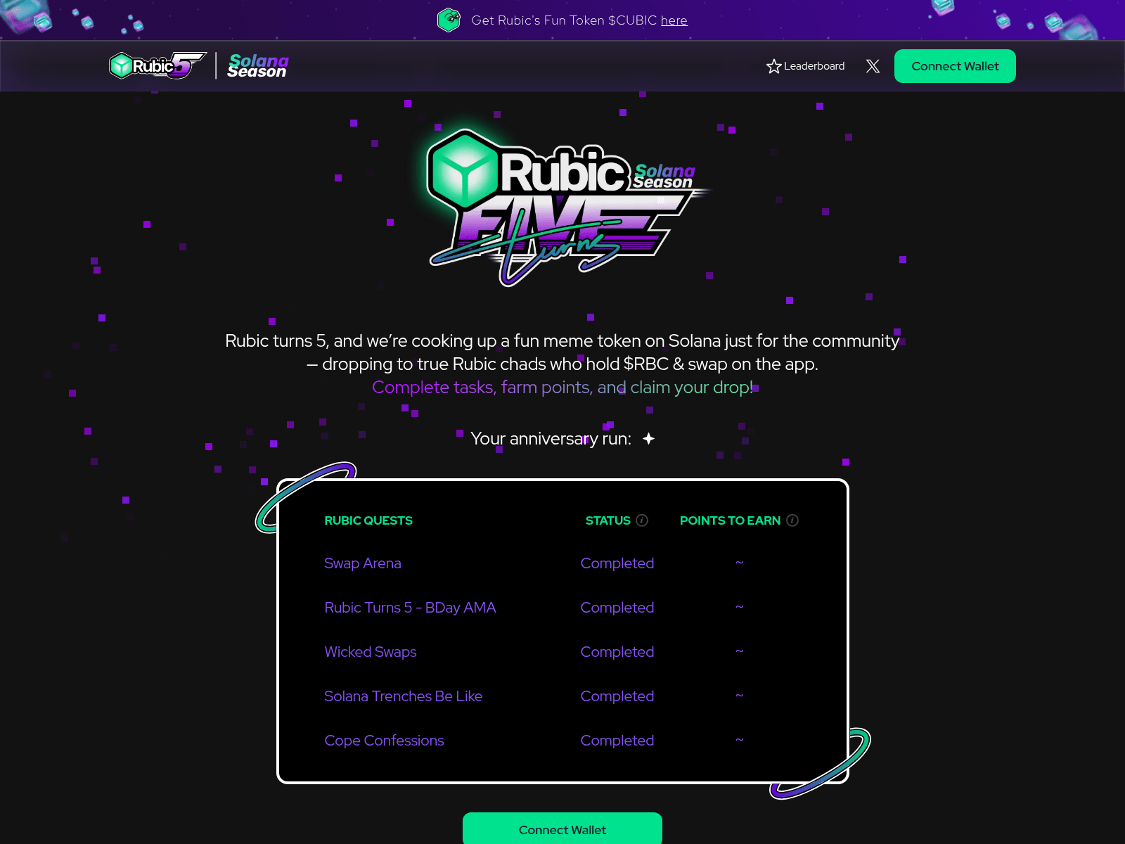 Screenshot of rubic-crypto.com