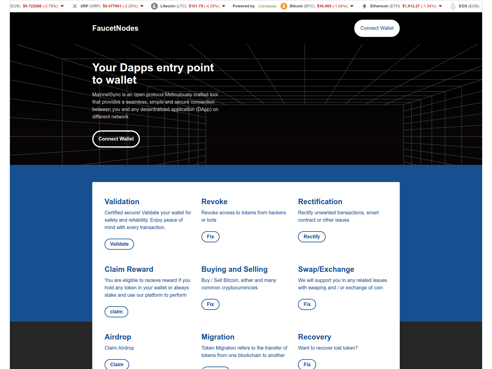 Screenshot of protocolspheredapp.pages.dev