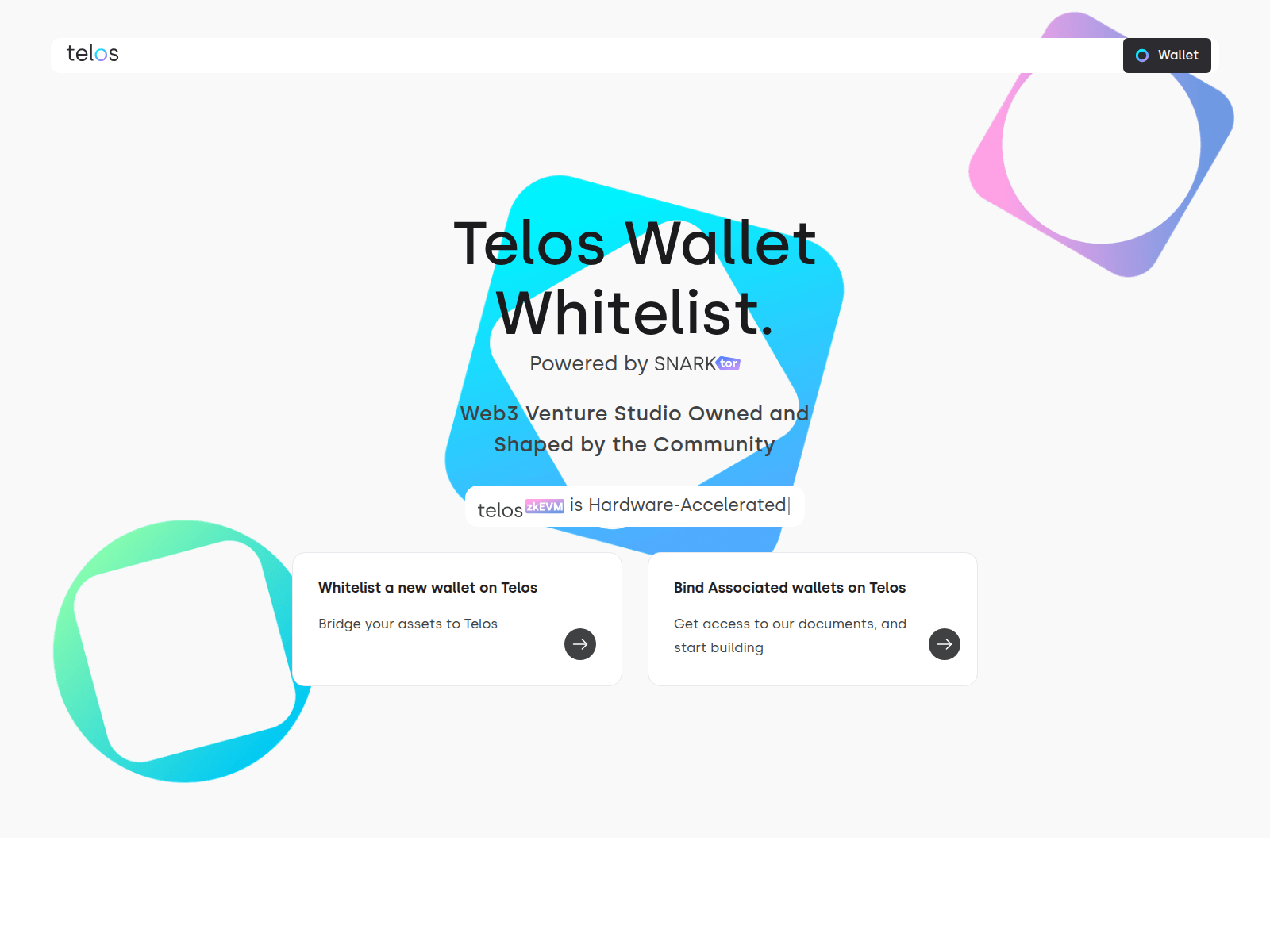 Screenshot of teloswhitelist.pages.dev
