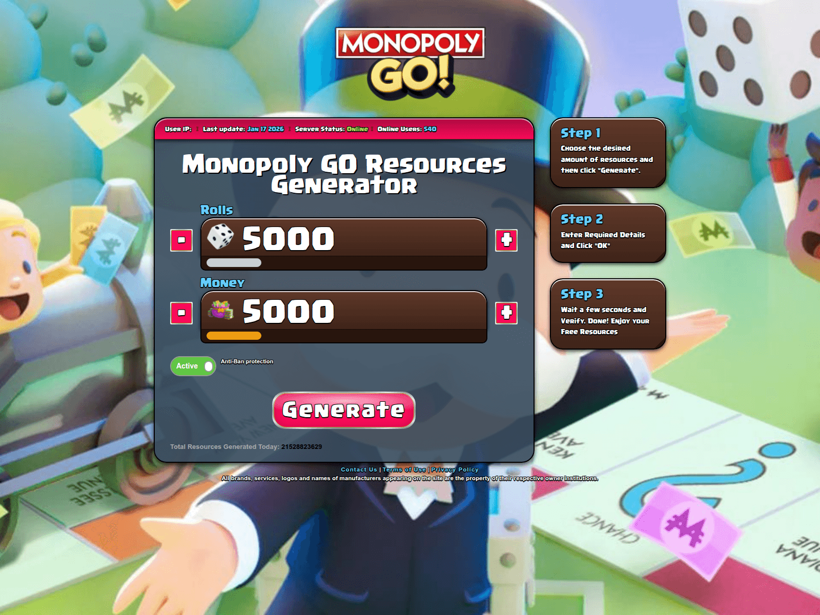 Screenshot of claimdice.site