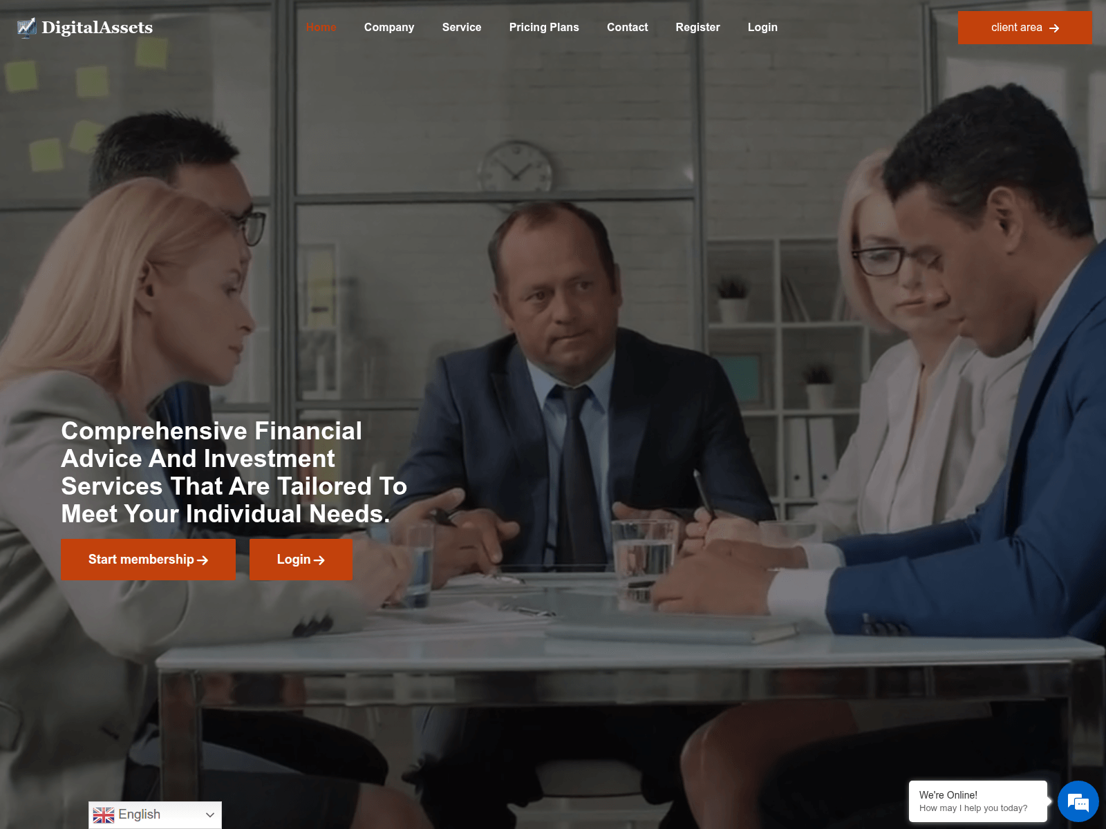 Screenshot of digitalassetsgrowth.com
