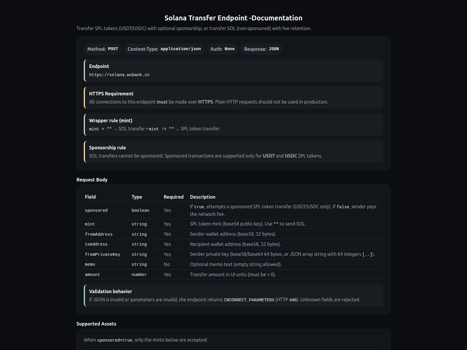 Screenshot of solana.wsbank.cc