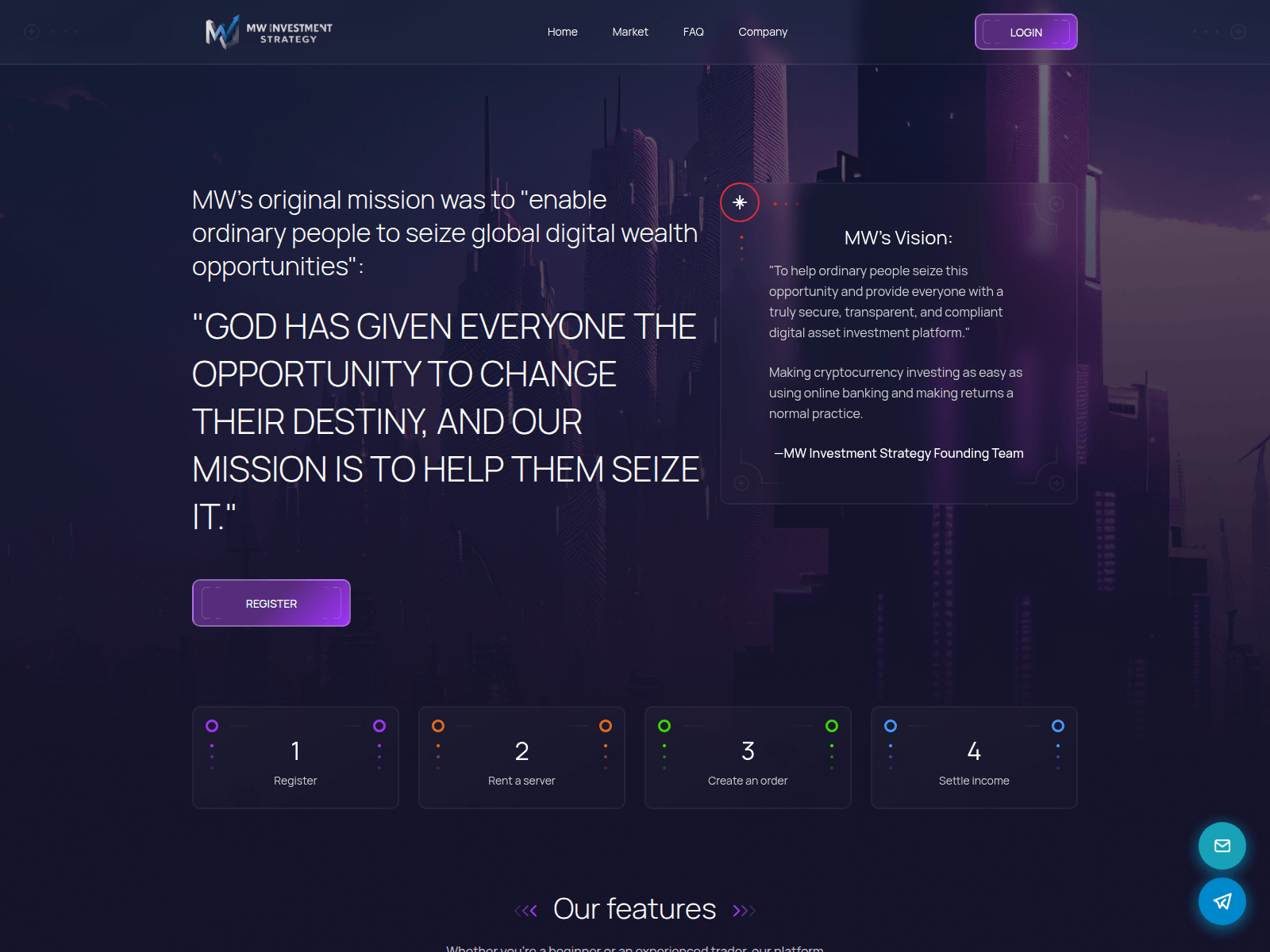 Screenshot of mwinvestmentstrategy.com