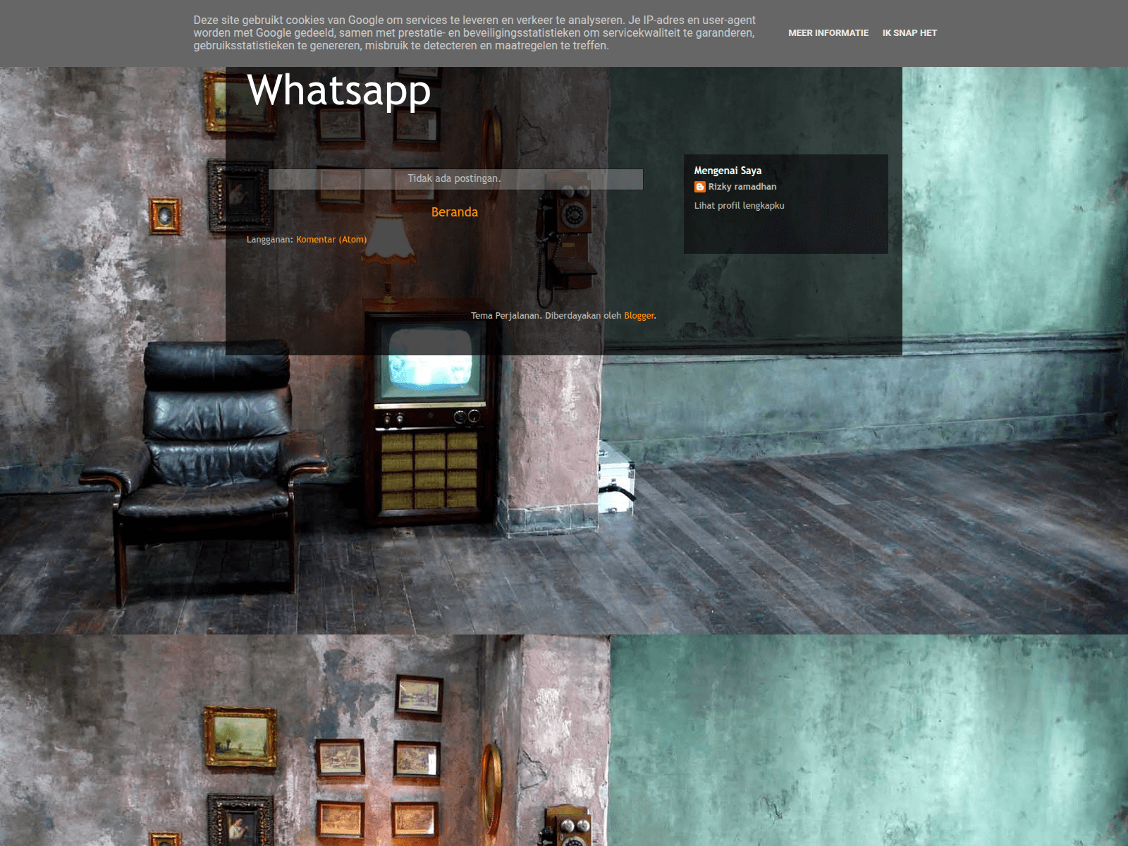 Screenshot of kejutanwhatsappakhirtahun2018.blogspot.com