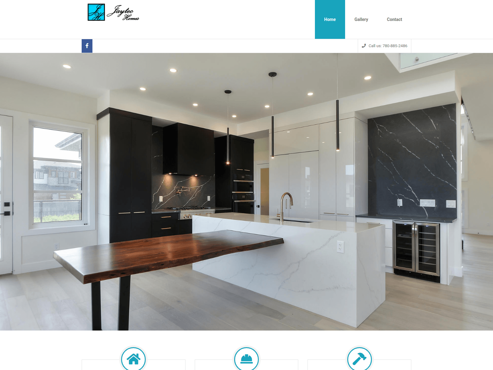 Screenshot of jaytechomes.com