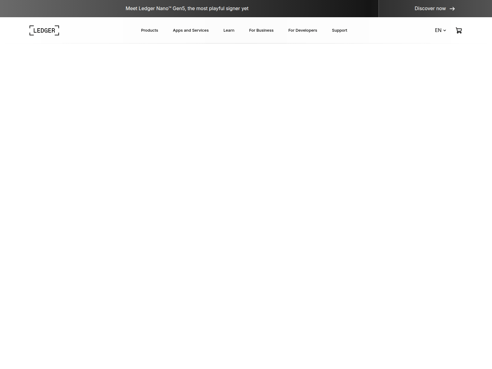 Screenshot of ledgers-live.io