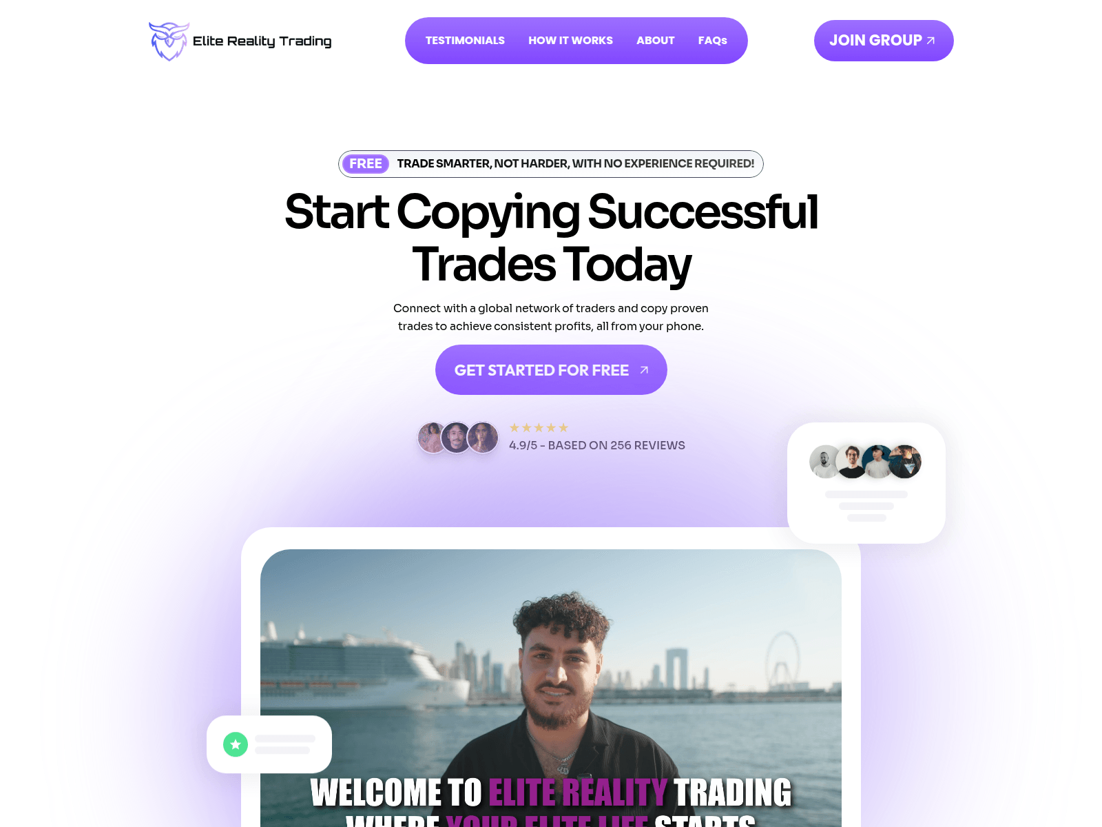 Screenshot of ertsignals.com
