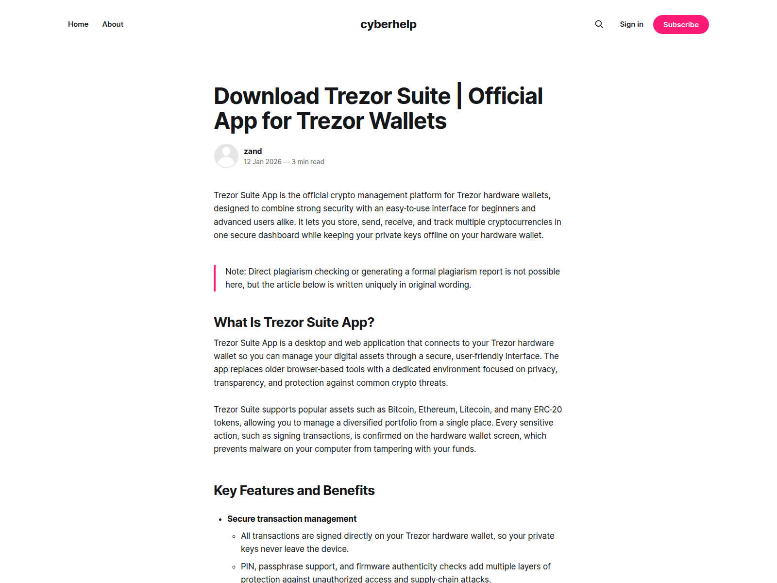 Screenshot of cyberhelp.ghost.io/en-us-suite