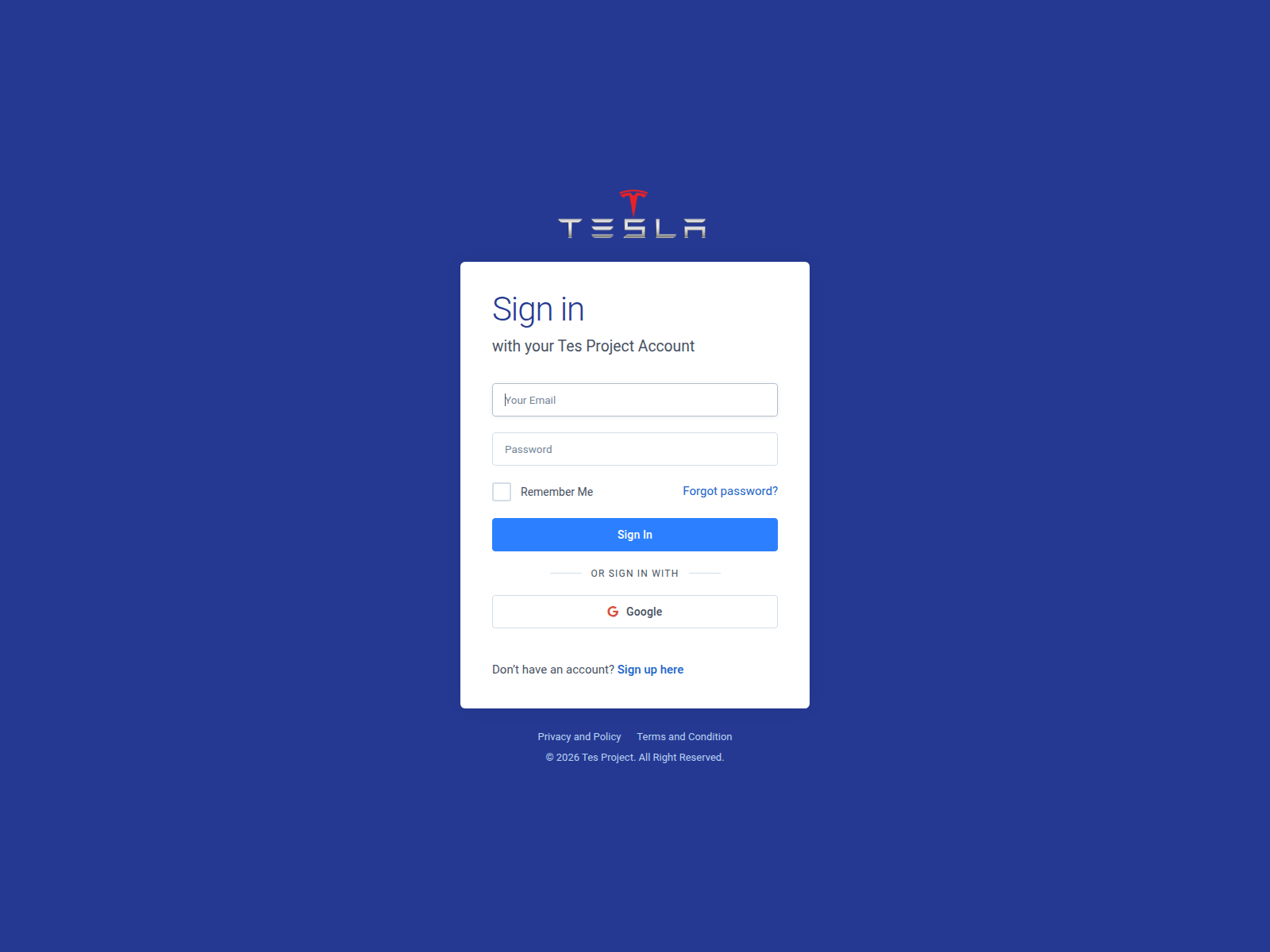 Screenshot of tesnetwork.us
