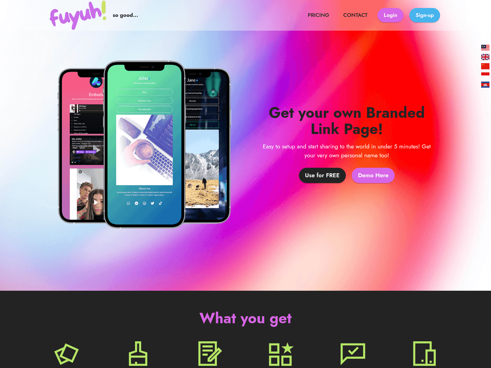 Screenshot of fuyuh.com