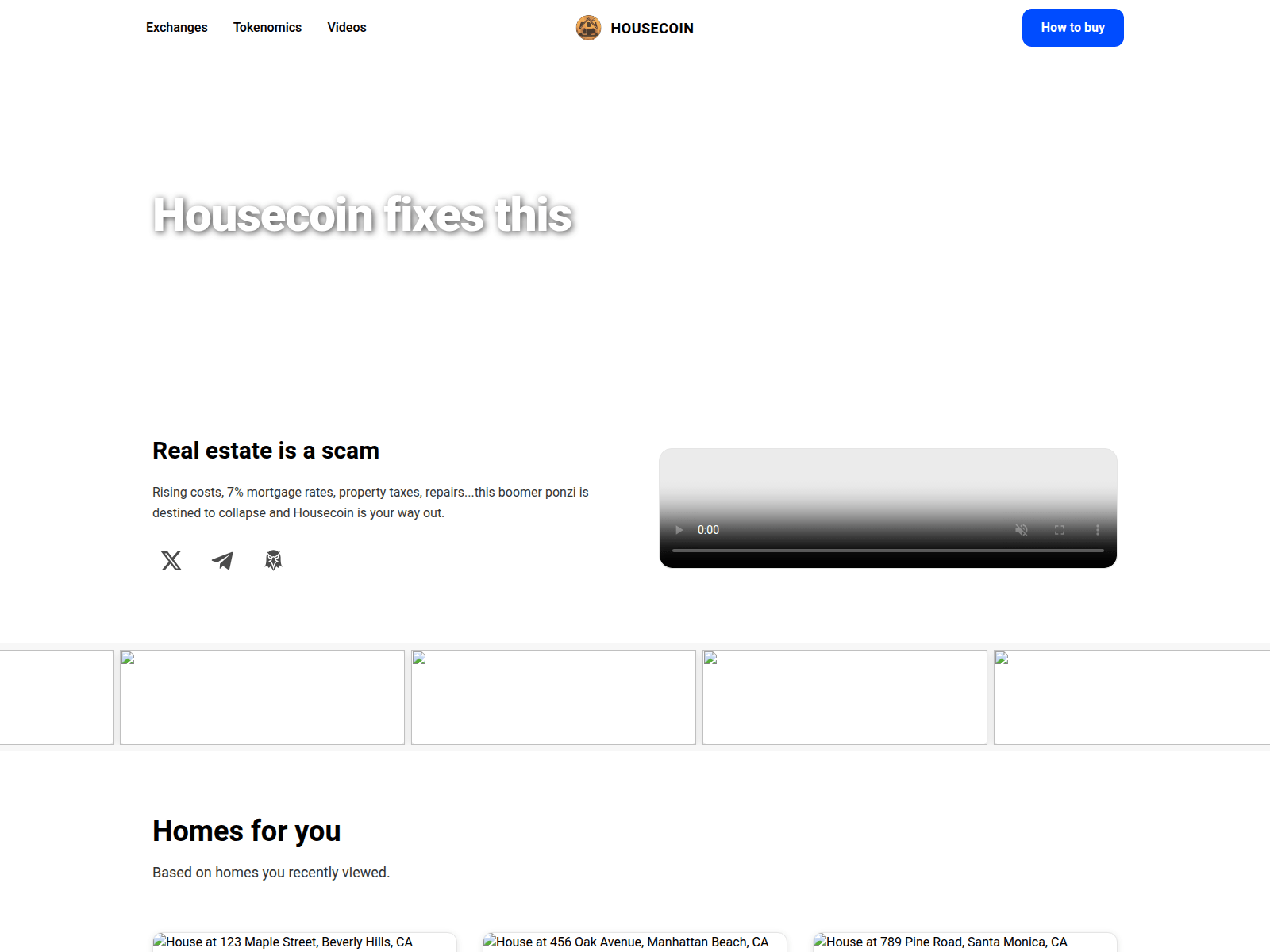 Screenshot of housecoinmigration.world