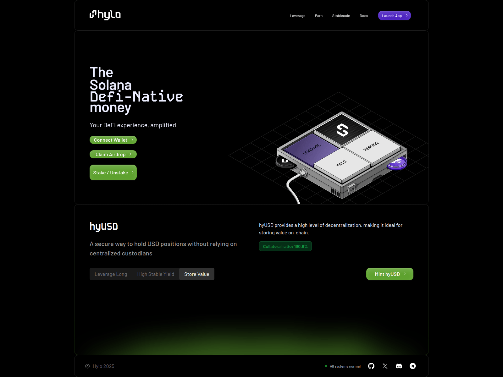 Screenshot of hylo-soi.world