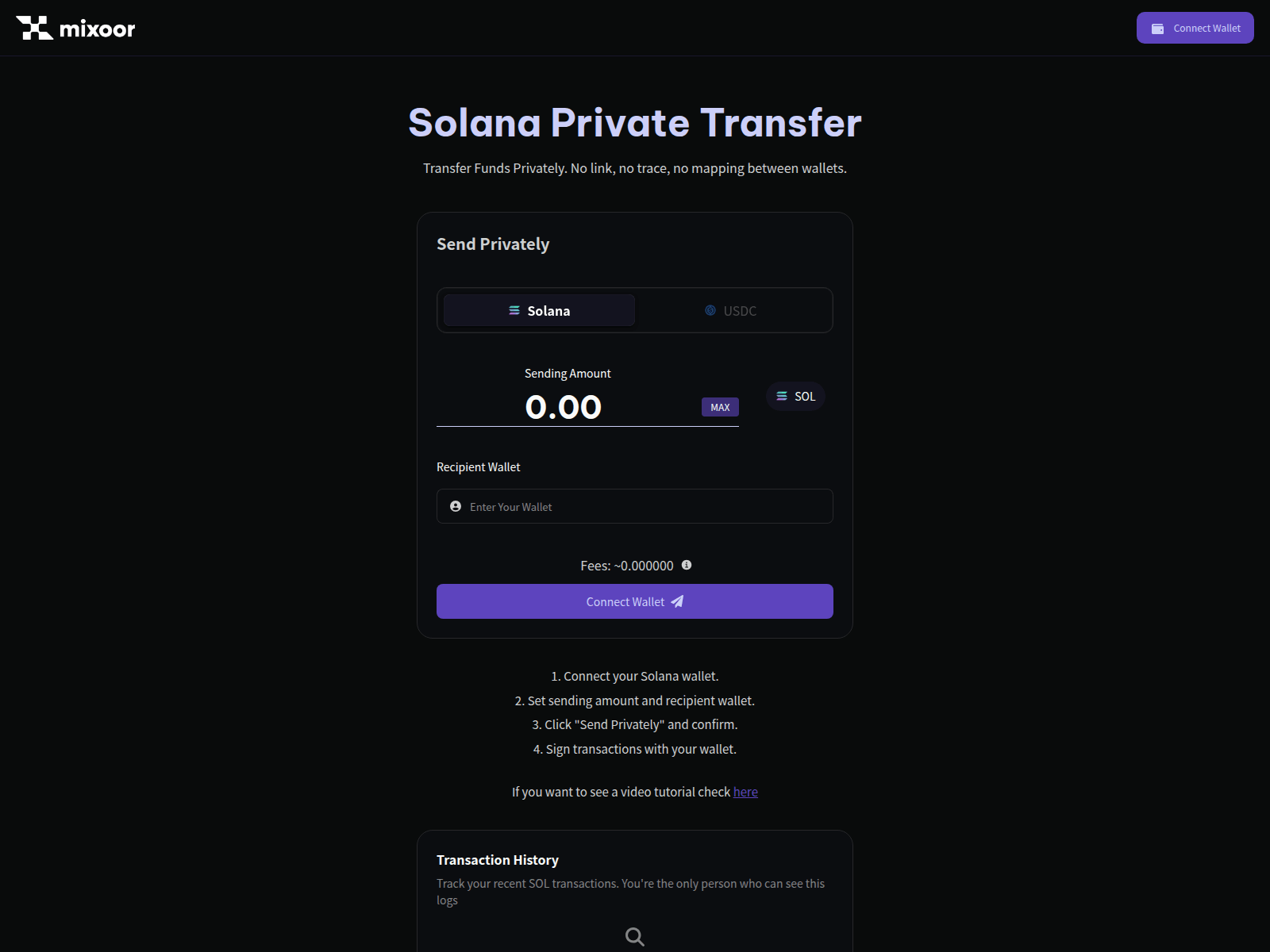 Screenshot of mixoor.com