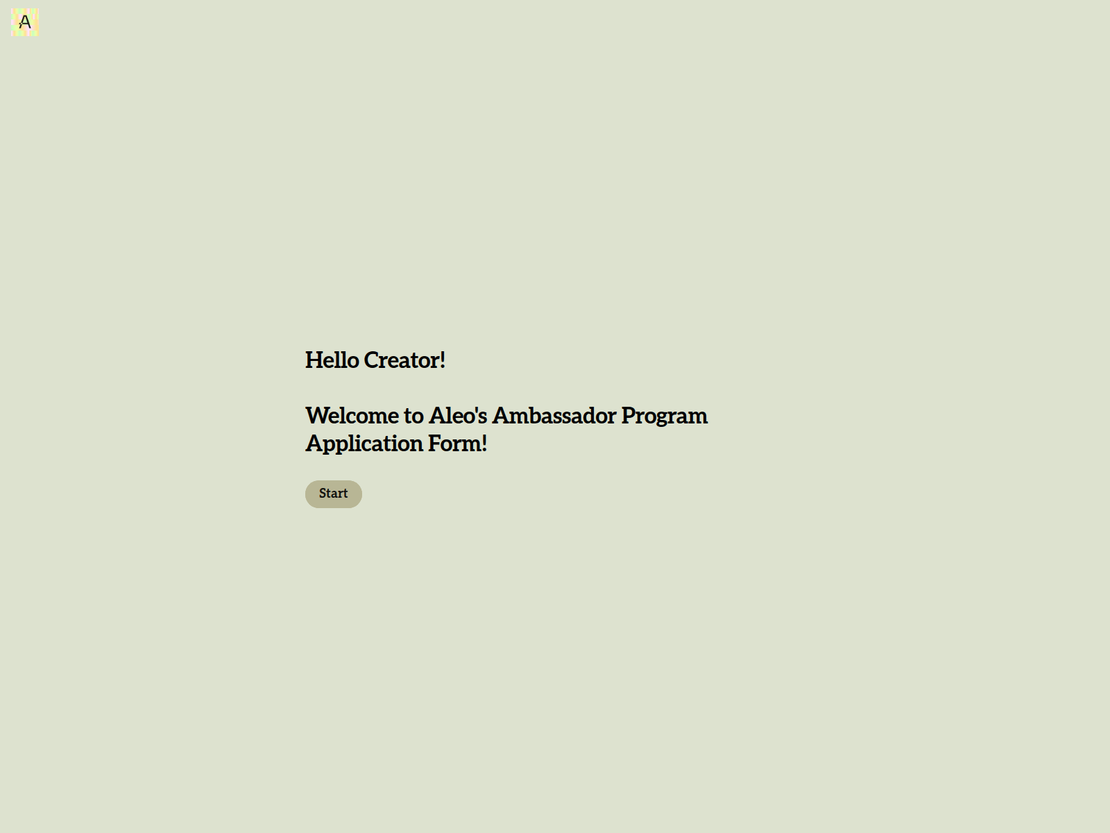 Screenshot of aleos.live