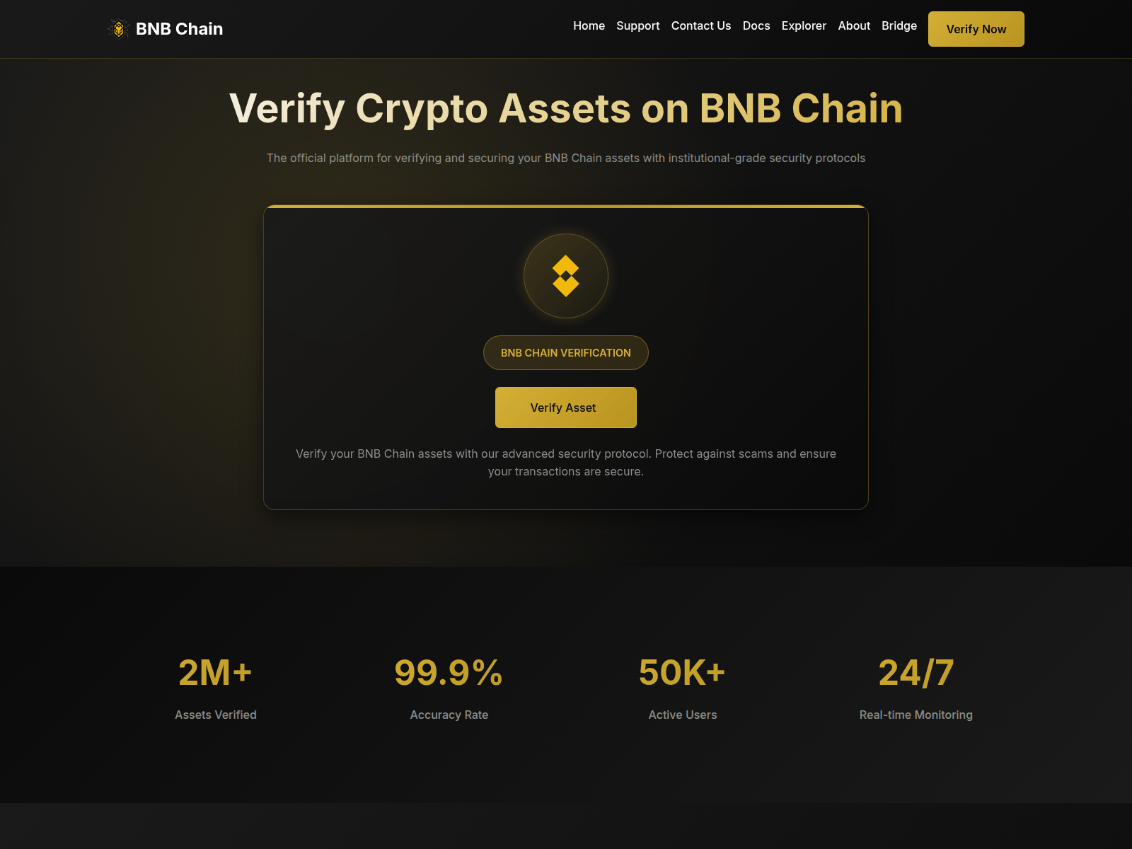 Screenshot of bep20test.com