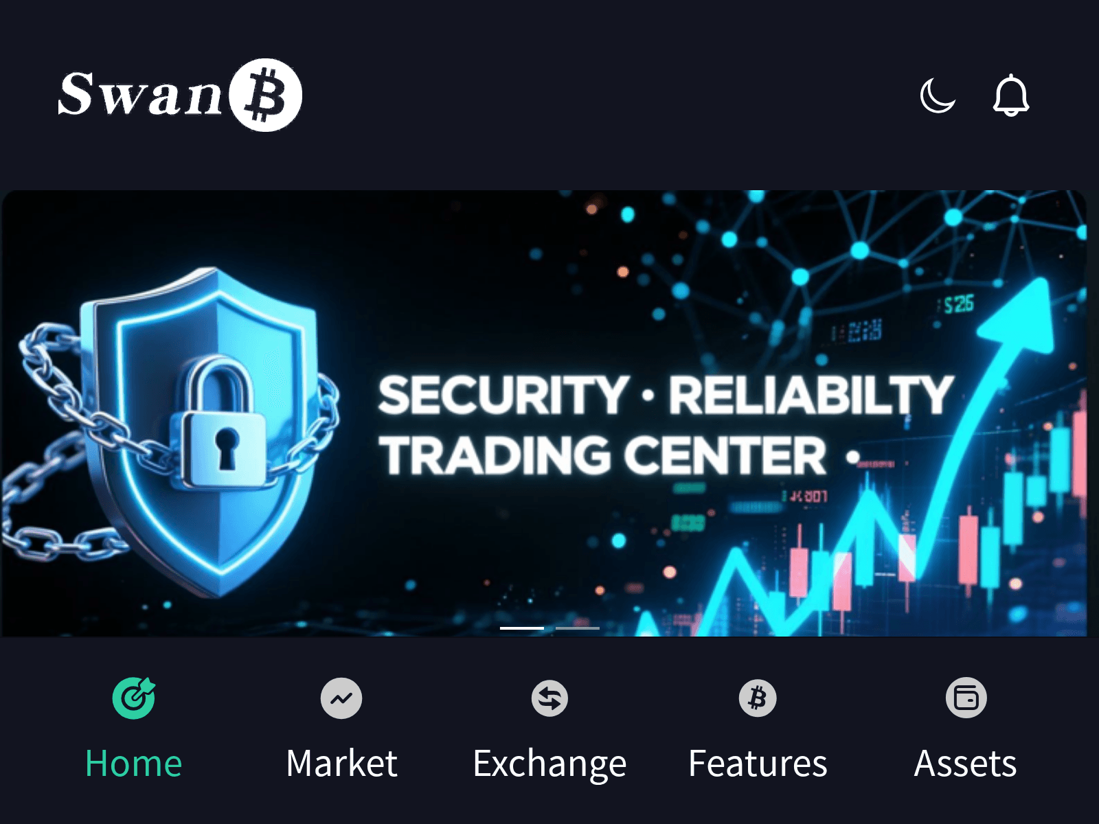 Screenshot of swantrade.top